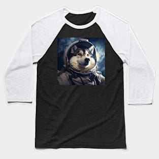 Astro Dog - Alaskan Malamute Baseball T-Shirt